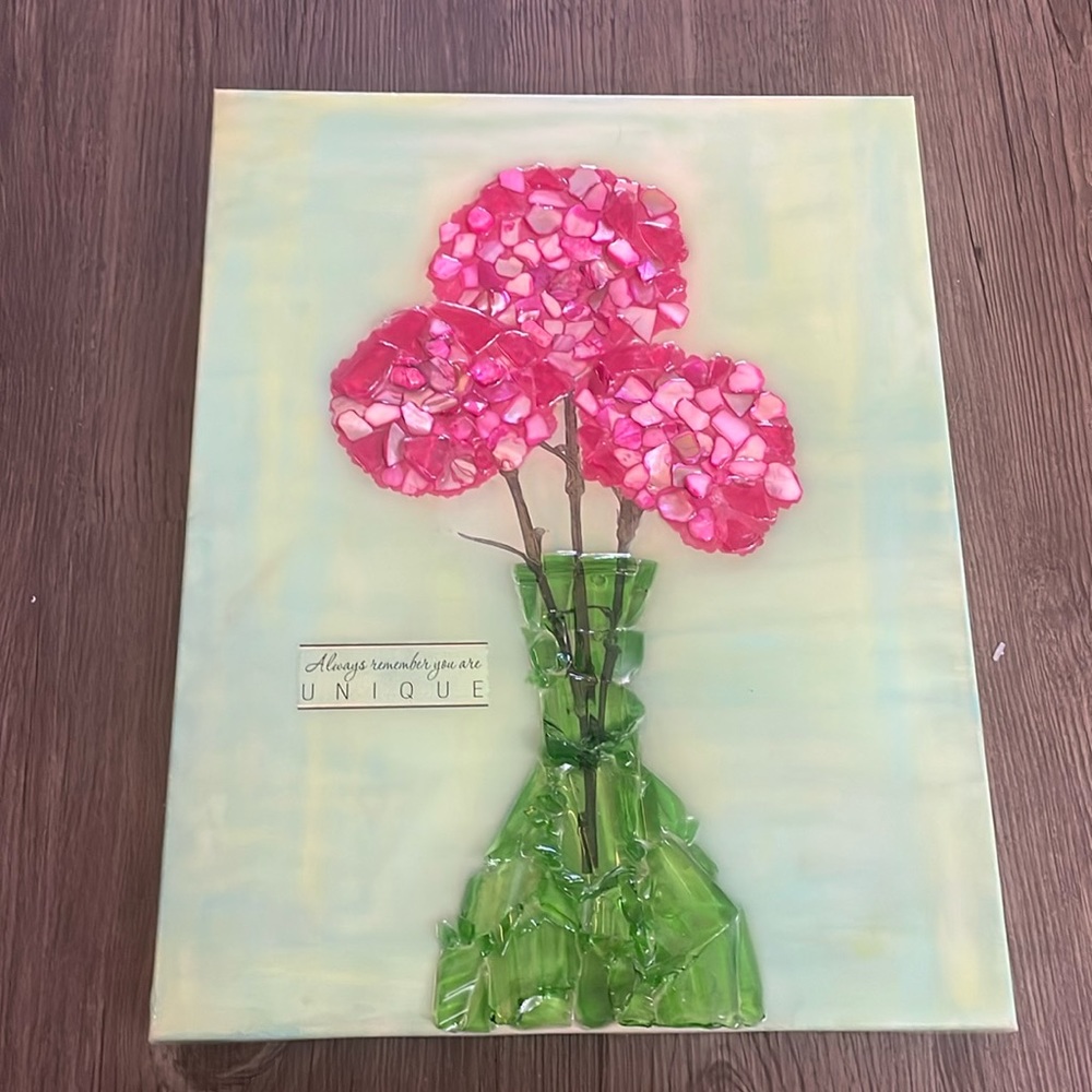 Glass Art Wall Decor